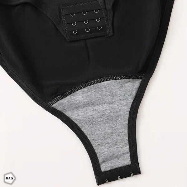 High Quality Front Open Full Body Shaper With Corset Belt
