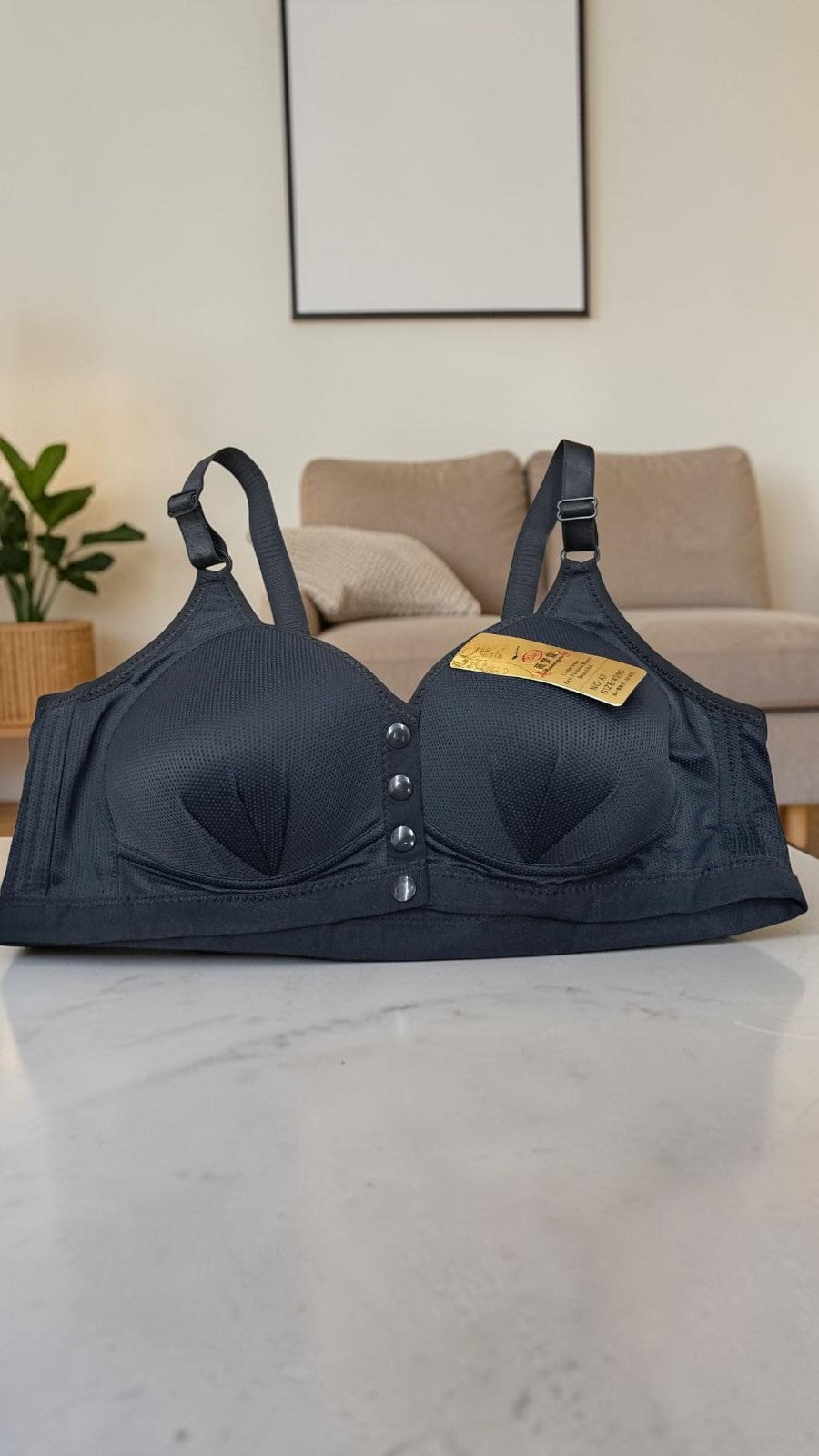 Seamless Front Open Padded Bra ( Pack of 2 )