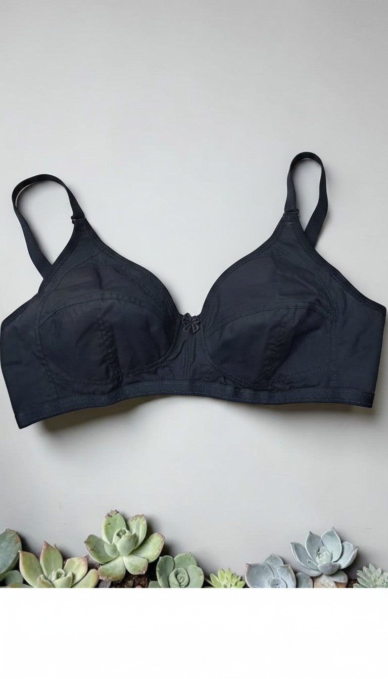Full Coverage Non Padded Cotton Bra