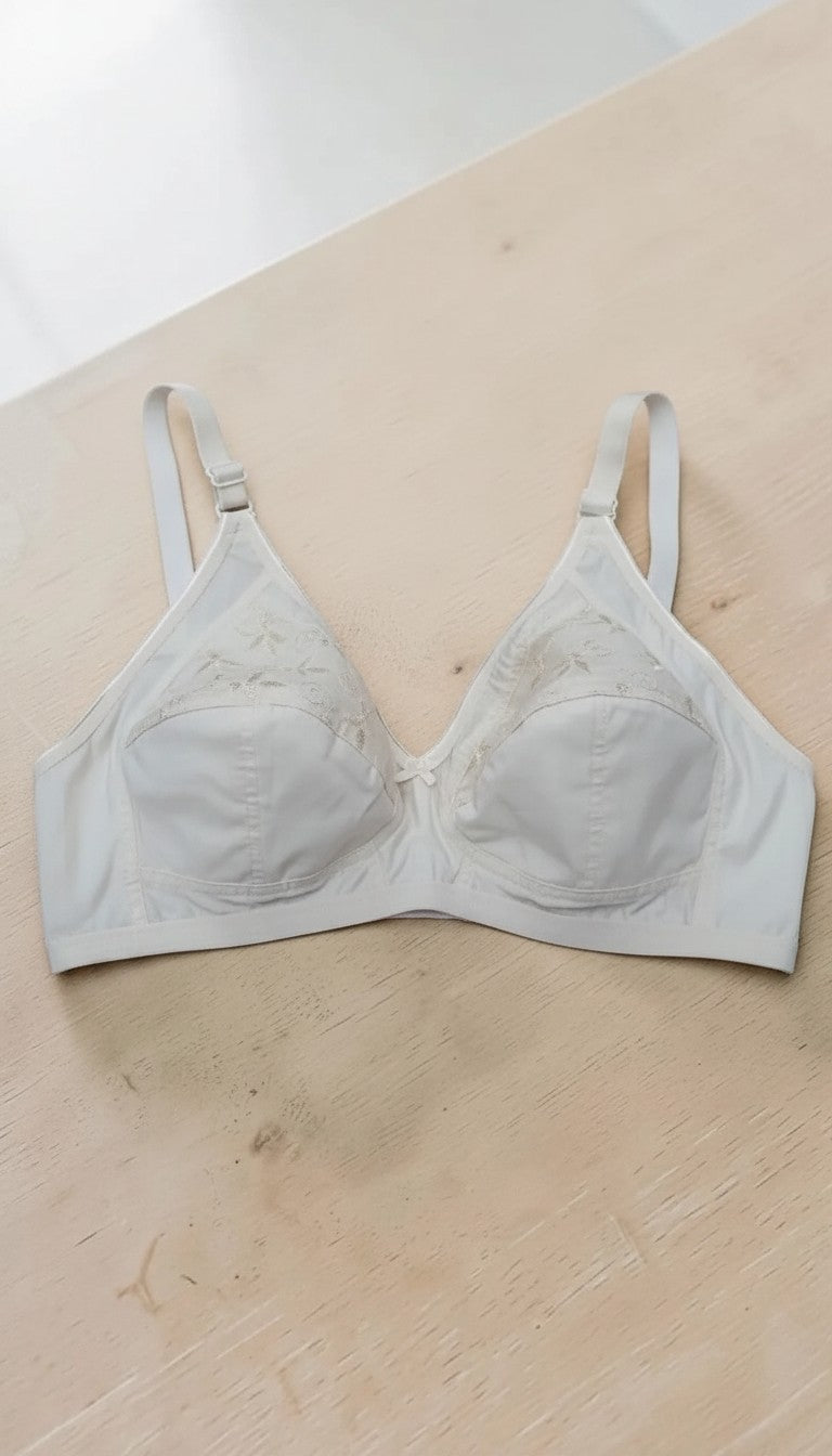 Non Padded Non Wired Cotton Bra
