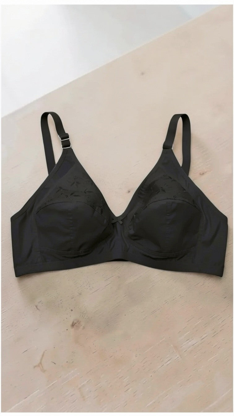 Non Padded Non Wired Cotton Bra