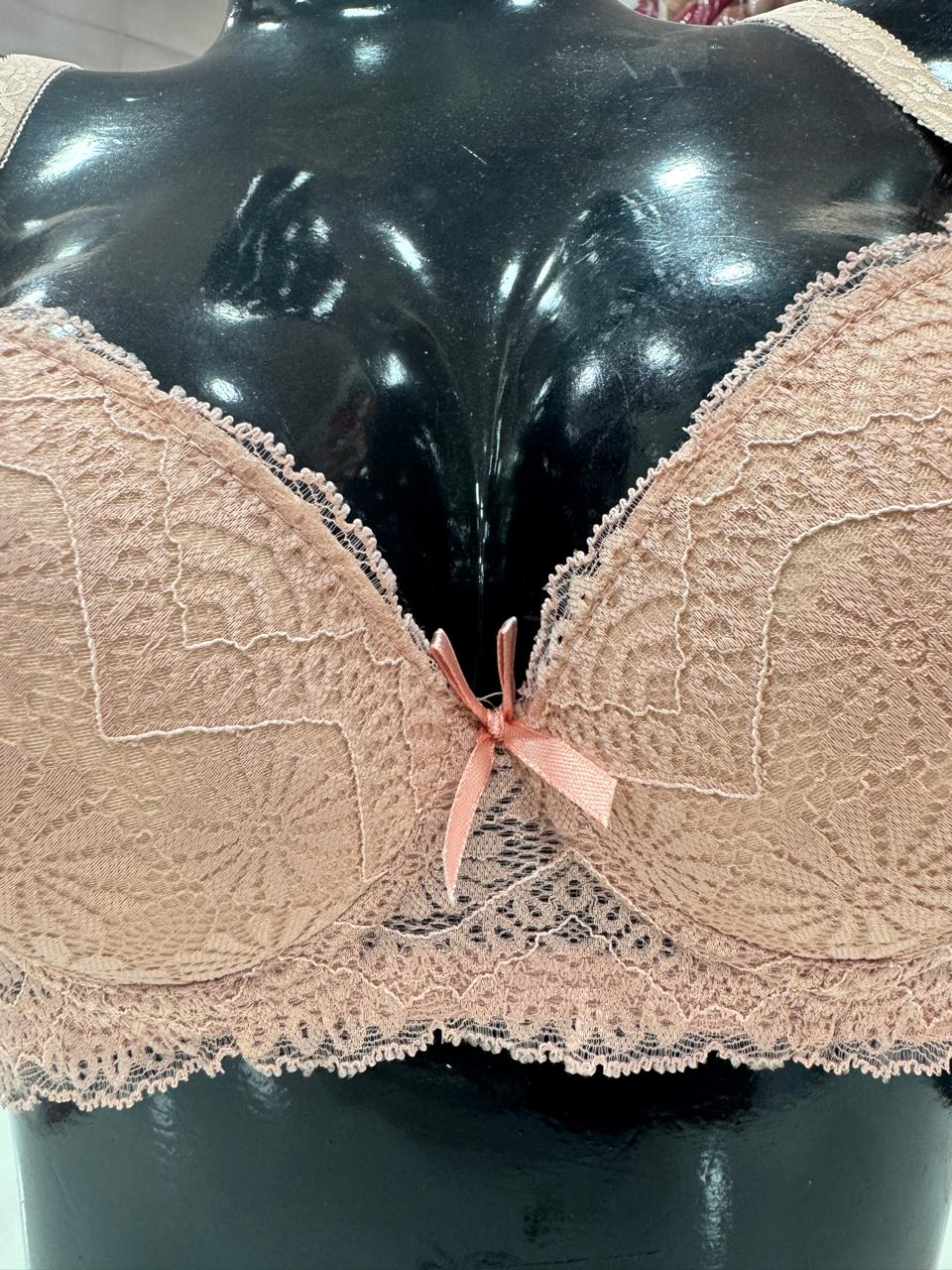 Floral Lace Padded Bra for