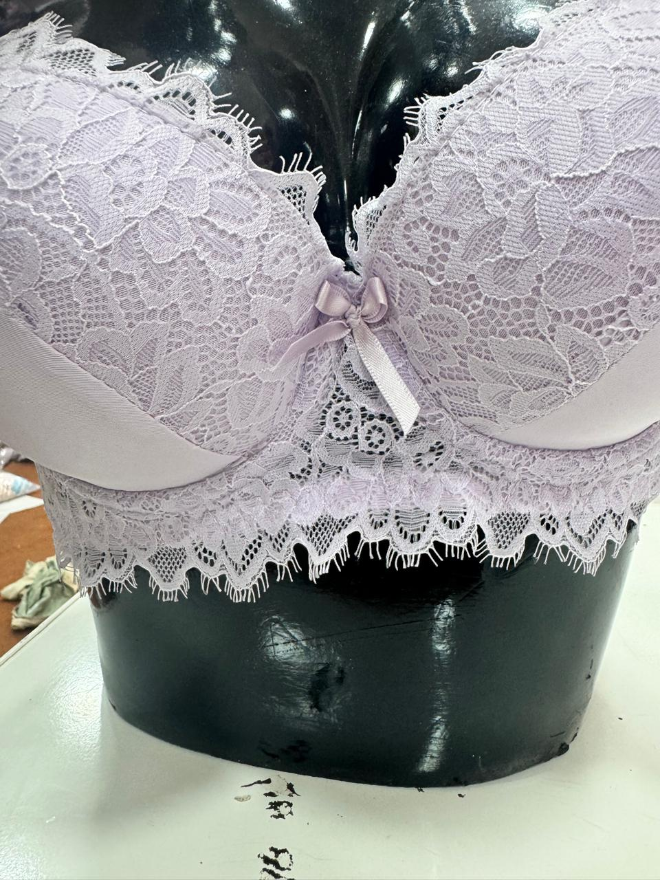 Floral Lace Full Coverage Bra