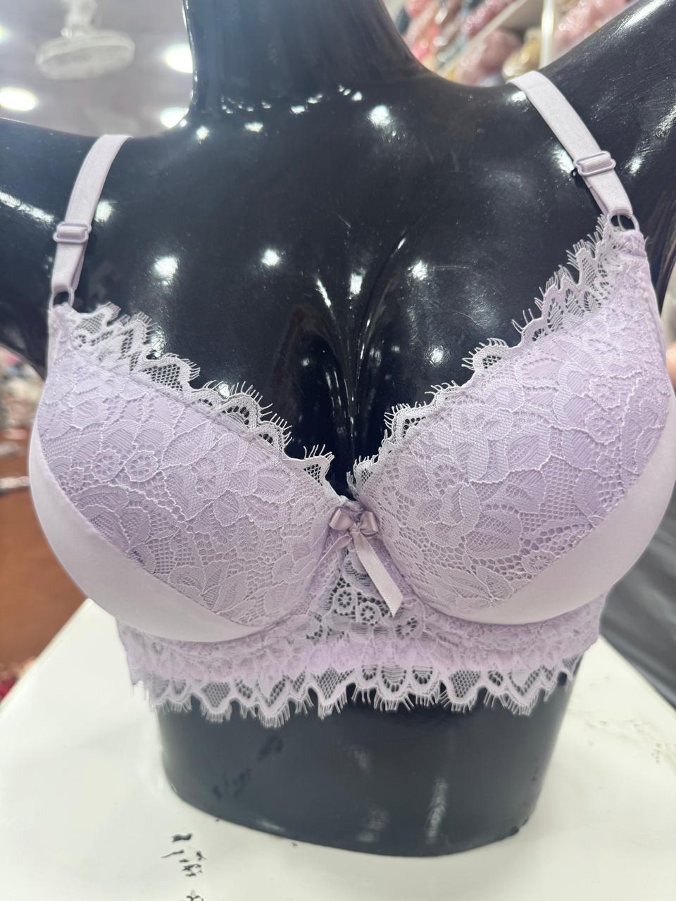 Floral Lace Full Coverage Bra