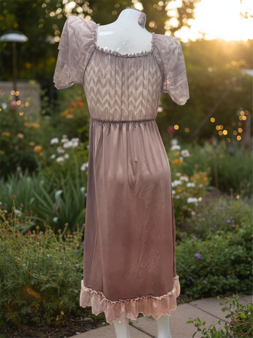 Women’s Elegant Lace Night Dress