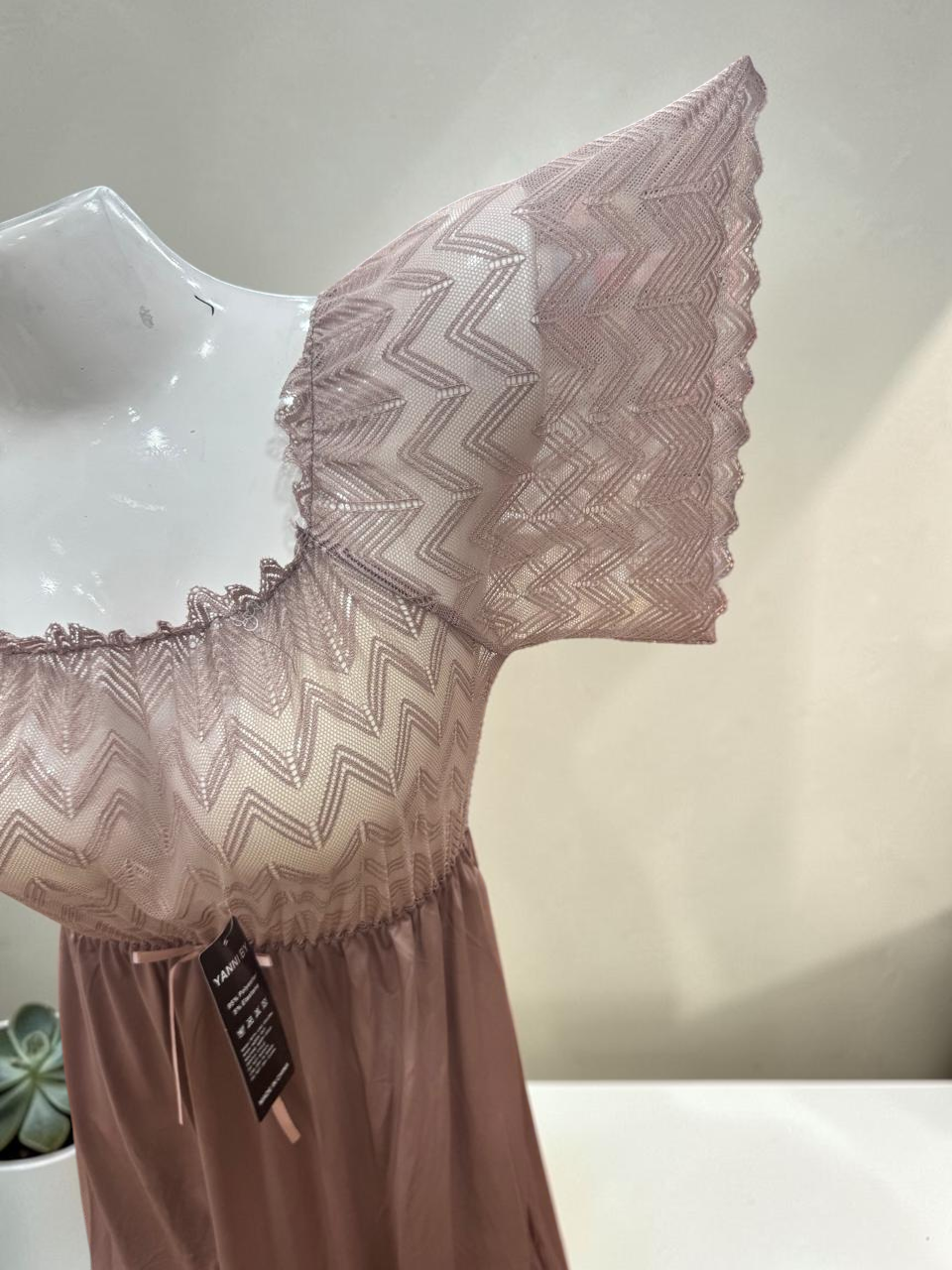 Women’s Elegant Lace Night Dress
