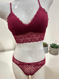 Lace Bralette & Panty Set