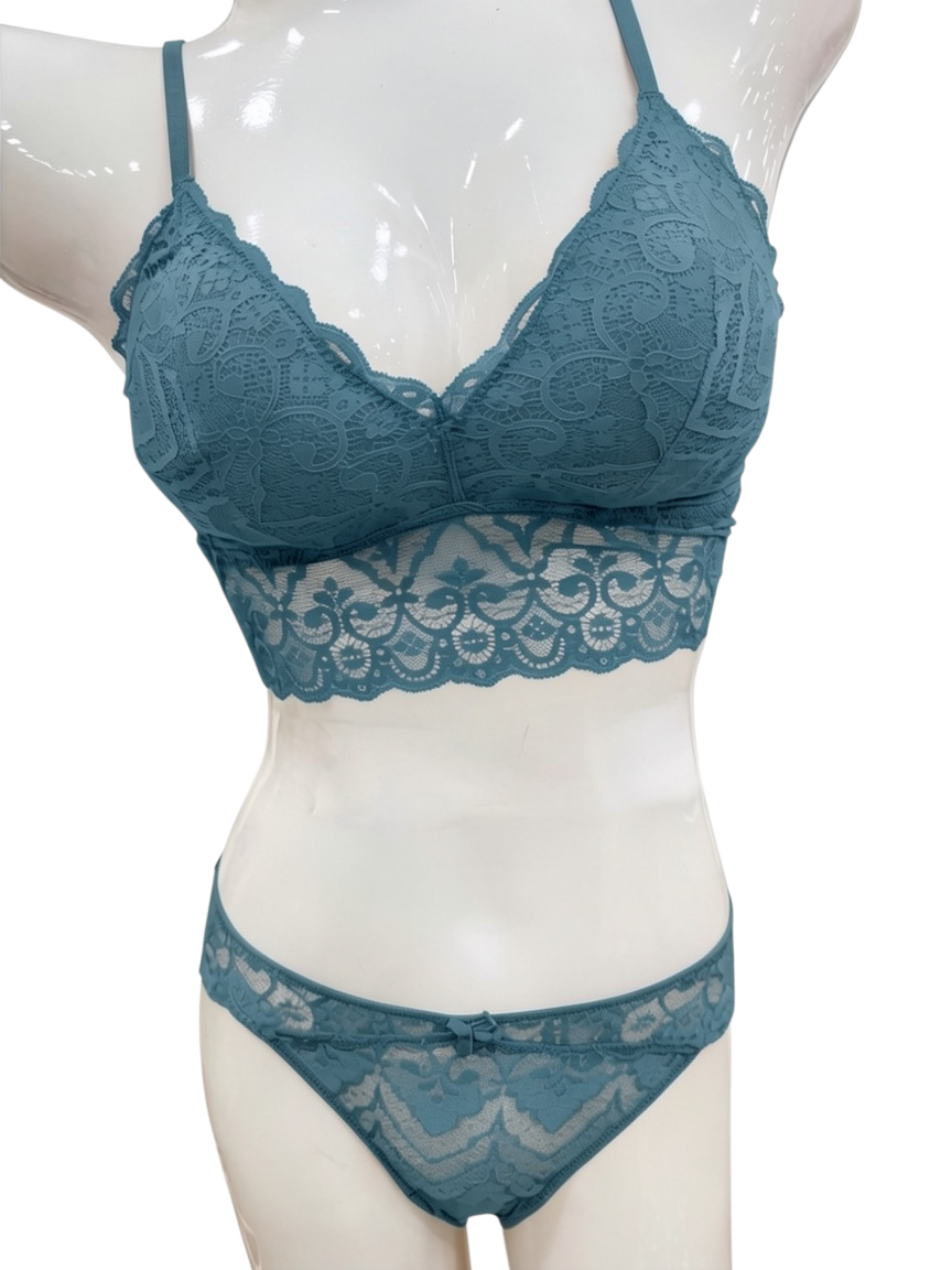 Lace Bralette & Panty Set