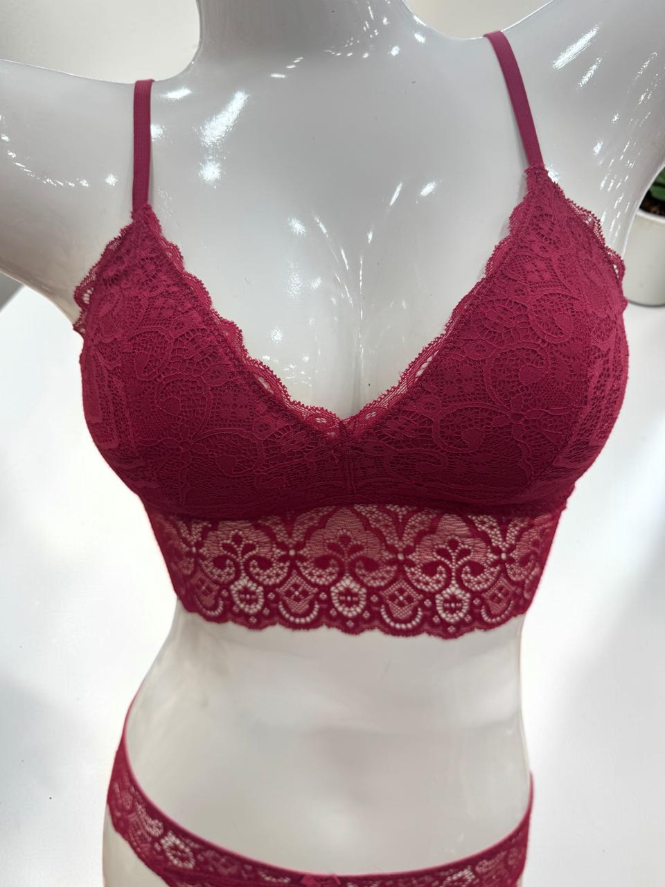 Lace Bralette & Panty Set