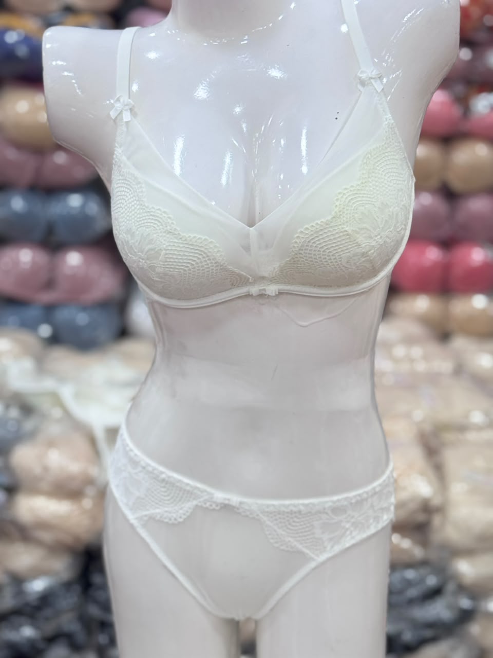 Premium Lace Bra & Panty Matching Set
