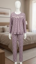 Soft Cotton Star Print Nightwear