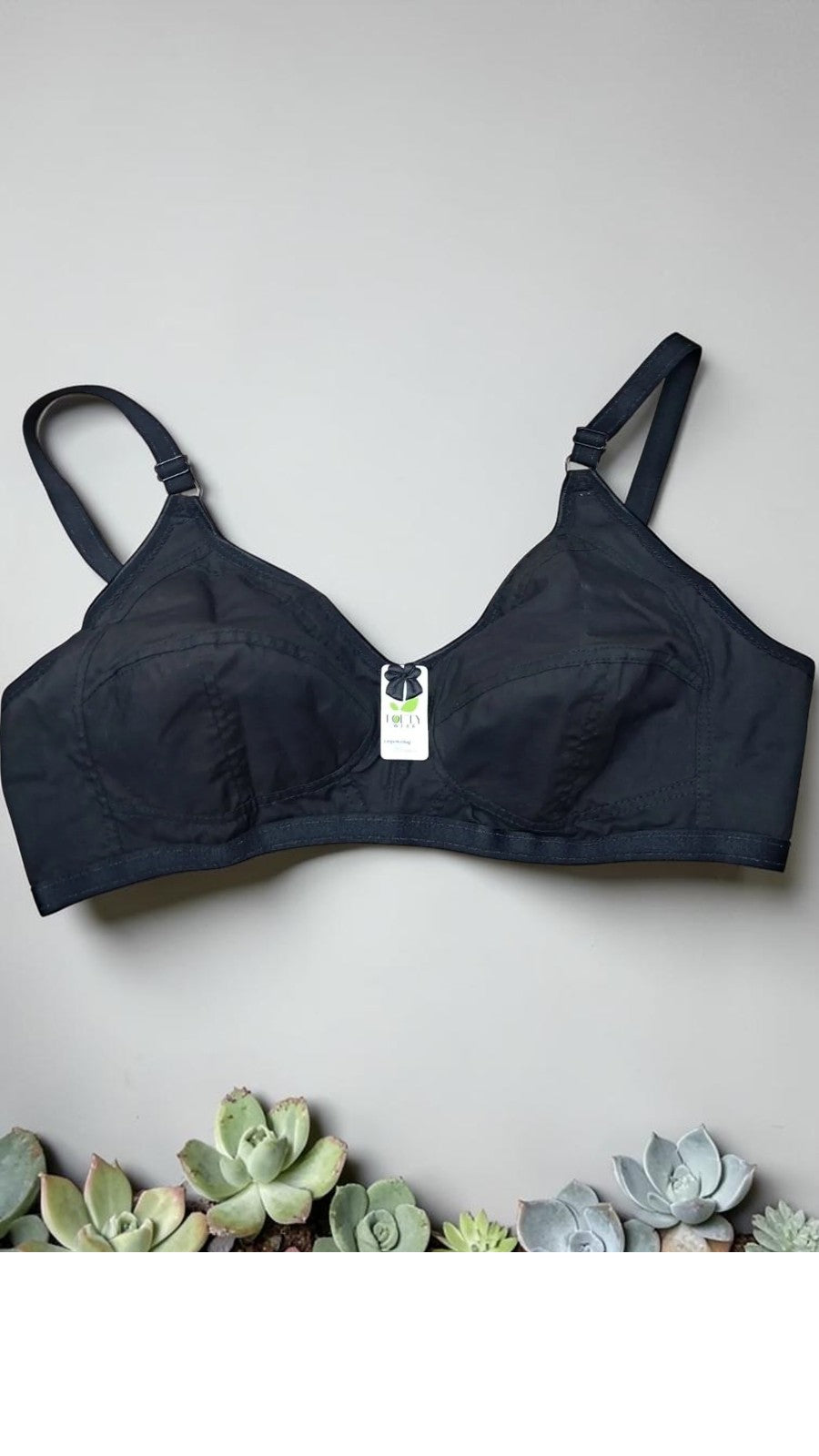 Women's Full Coverage Non Padded Non Wired Cotton Bra | Soft Comfortable Daily Wear Support Bra