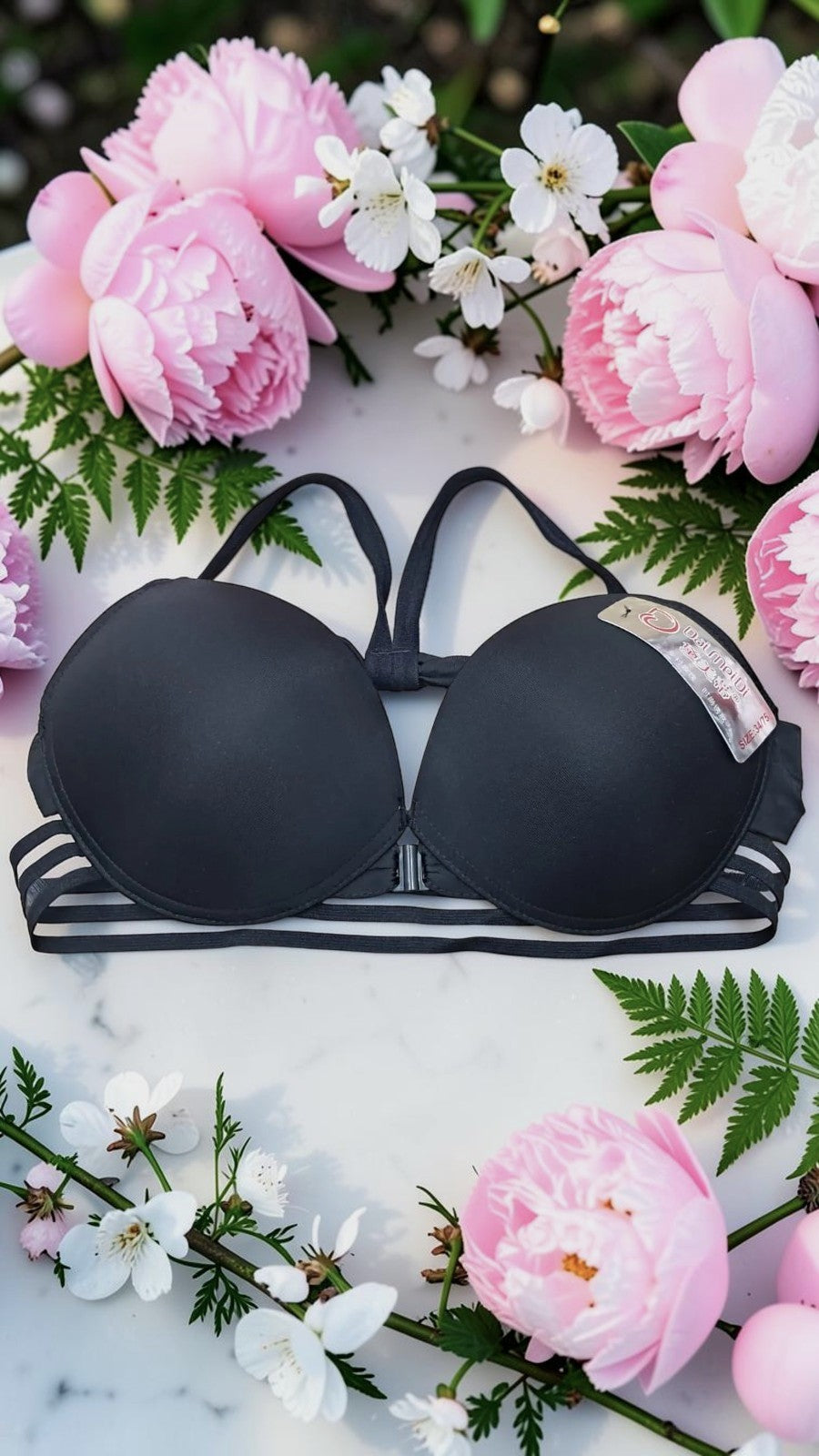 Premium Front Hook Multiway Convertible Padded Bra | Detachable Straps | Seamless T-Shirt Bra