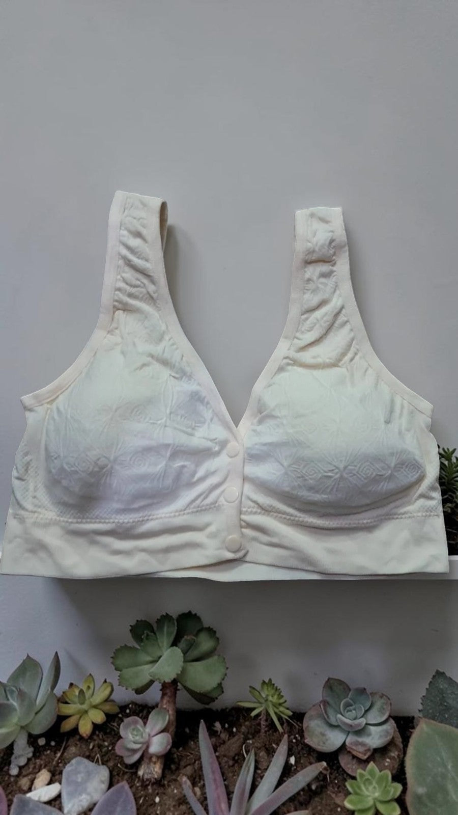 Front Open Seamless Padded Bra